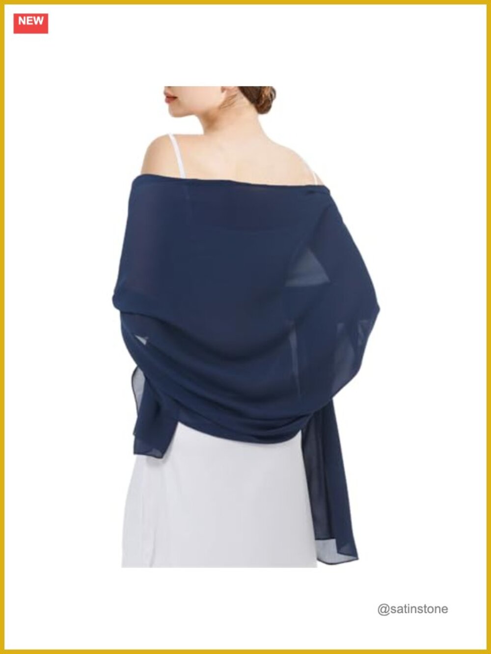 Chiffon Shawl Wraps for Women Lightweight Large Evening Party Scarf
